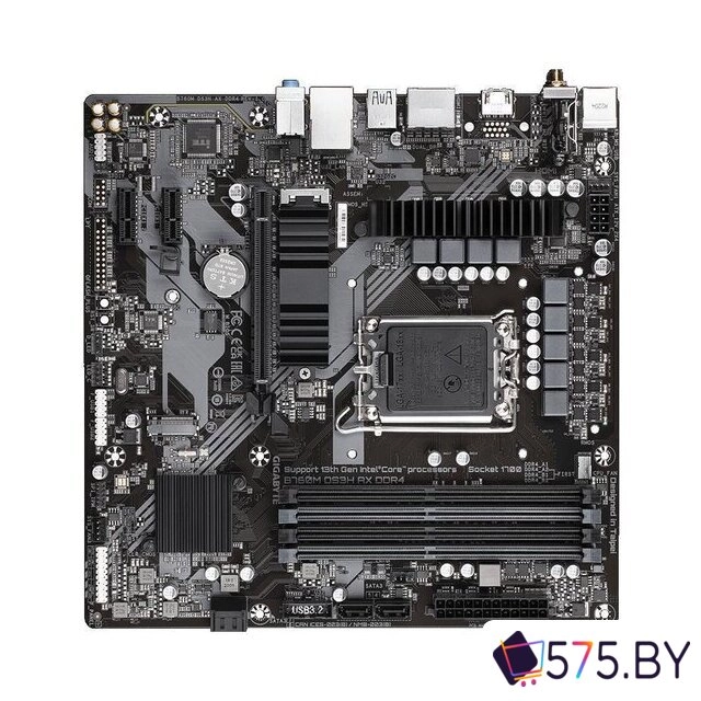 Материнская плата Gigabyte B760M DS3H AX DDR4 (rev. 1.0) в магазине 575.by