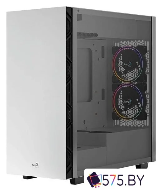 Корпус AeroCool Flo Saturn FRGB-G-WT-v1 в магазине 575.by