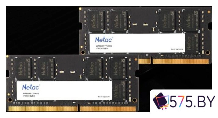 Оперативная память Netac Basic 16GB DDR4 SODIMM PC4-25600 NTBSD4N32SP-16 в магазине 575.by