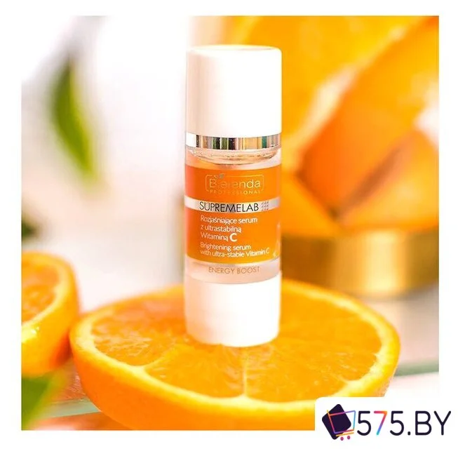 Косметика по уходу за лицом Bielenda Professional Сыворотка для лица Supremelab Energy Boost Осветляющая со стабильным витамином C 15 мл в магазине 575.by