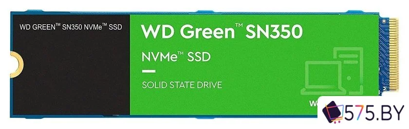 SSD WD Green SN350 2TB WDS200T3G0C в магазине 575.by