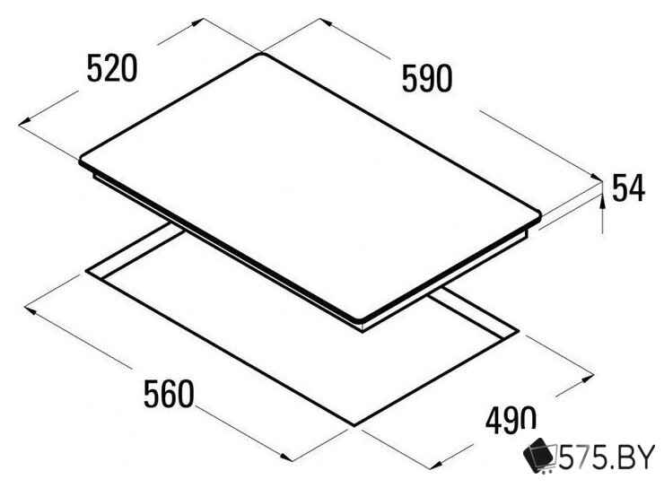 Варочная панель Schtoff I60H01 Black в магазине 575.by