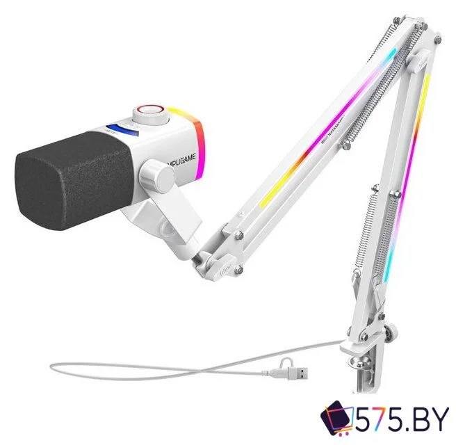 Проводной микрофон FIFINE AM8PROTW (белый) в магазине 575.by