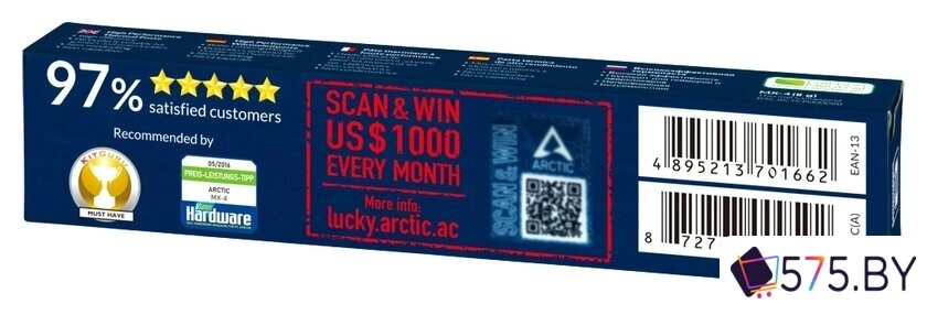 Термопаста Arctic MX-4 ACTCP00008B (8 г) в магазине 575.by