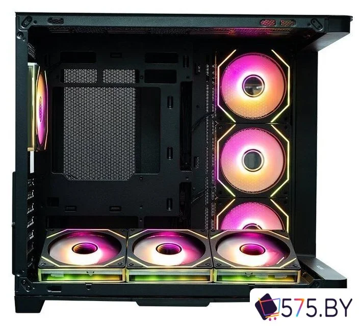 Корпус XASTRA QR600 7ARGB C10-UC (черный) в магазине 575.by