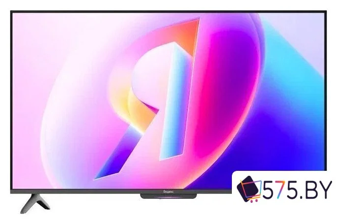 Телевизор Яндекс ТВ Станция Бейсик QLED с Алисой 43 в магазине 575.by