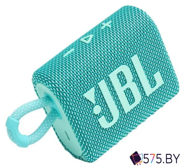 Беспроводная колонка JBL Go 3 (бирюзовый) в магазине 575.by
