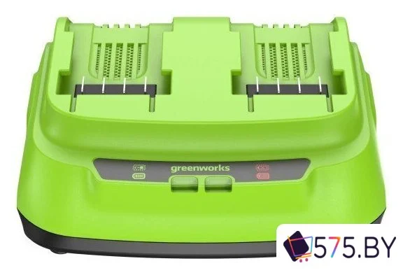 Зарядное устройство Greenworks G24X2C8 2958807 (24В) в магазине 575.by