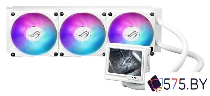 Система жидкостного охлаждения для процессора ASUS ROG Ryujin III 360 ARGB Extreme White Edition в магазине 575.by