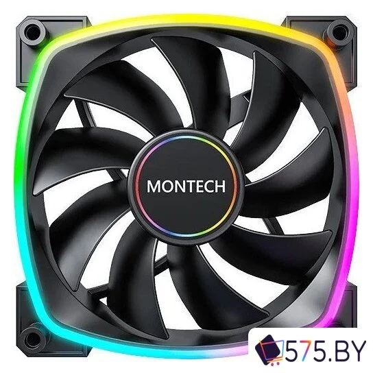 Вентилятор для корпуса Montech AX140 PWM (черный) в магазине 575.by