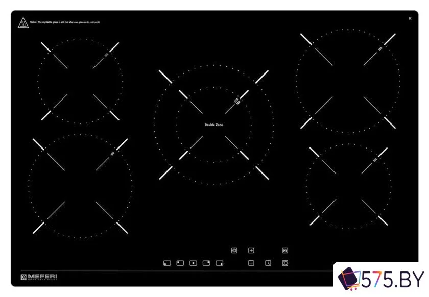 Варочная панель Meferi MEH755BK Ultra в магазине 575.by