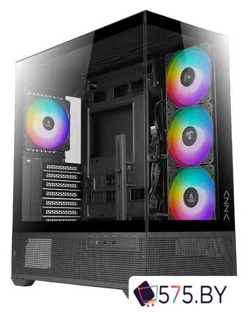 Корпус AZZA Tiara (черный) в магазине 575.by