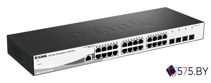 Управляемый коммутатор 2-го уровня D-Link DGS-1210-28/ME/A2B в магазине 575.by