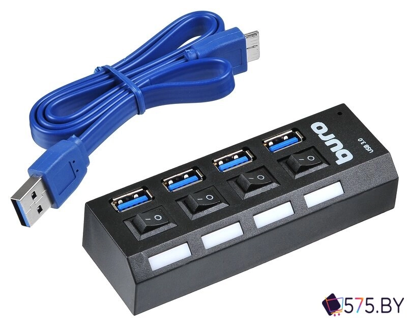 USB-хаб Buro BU-HUB4-U3.0-L в магазине 575.by