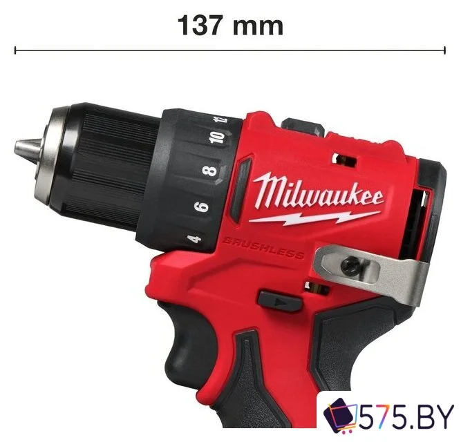Дрель-шуруповерт Milwaukee M12 BLDDRC-0 4933499683 (без АКБ) в магазине 575.by