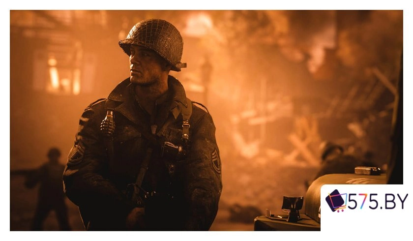 Игры для приставок PlayStation 4 Call of Duty: WWII (без русской озвучки) в магазине 575.by