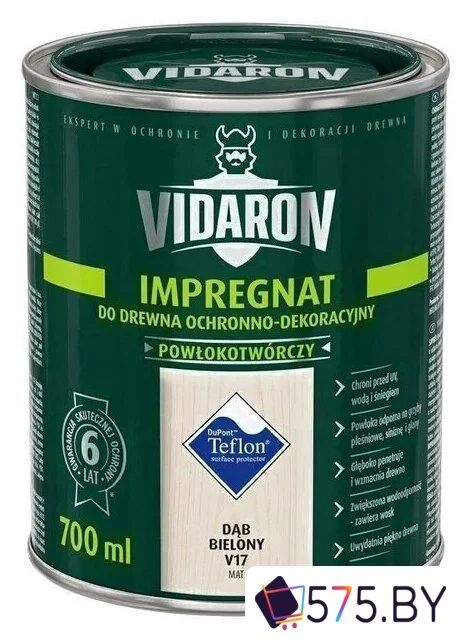 Пропитка Vidaron Impregnant V17 0.7 л (дуб беленый) в магазине 575.by