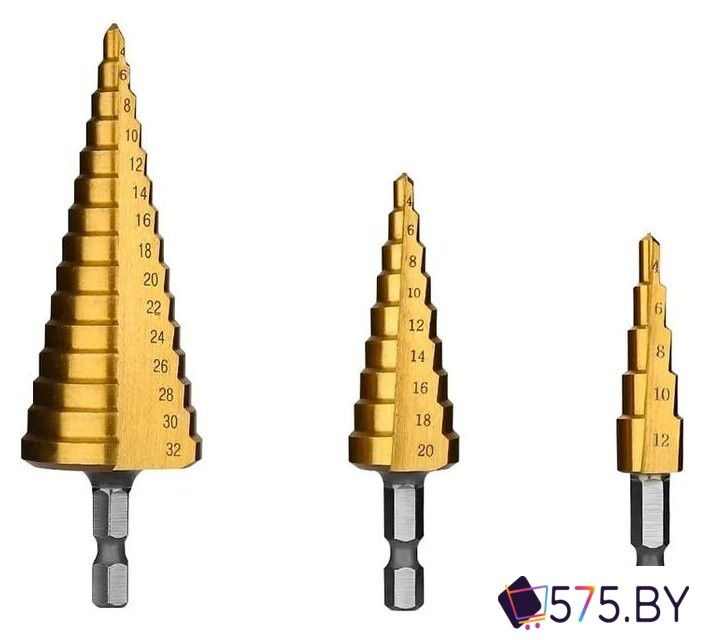 Набор сверл Deko SD03 (3 шт) в магазине 575.by