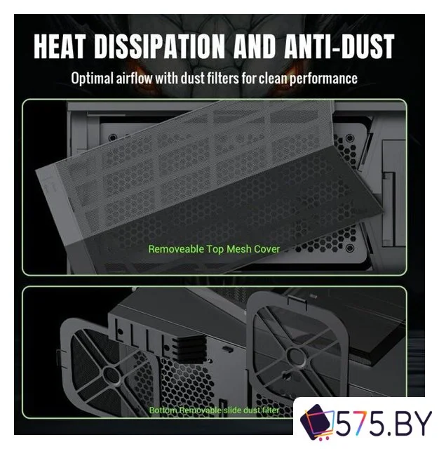 Корпус GameMax Dragon Knight 2 (черный) в магазине 575.by