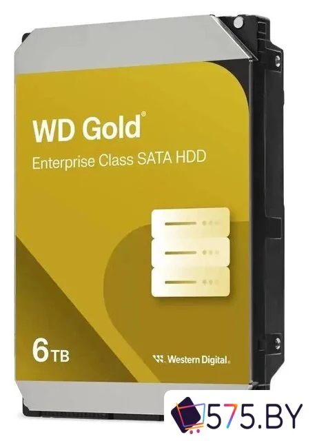 Жесткий диск WD Gold 6TB WD6004FRYZ в магазине 575.by