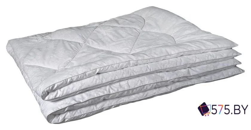 Одеяло Реноме 2сп Поплин белый 14/032Б 172x205 (овечья шерсть, 400) в магазине 575.by