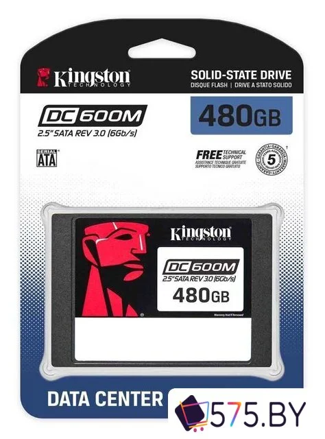 SSD Kingston DC600M 480GB SEDC600M/480G в магазине 575.by