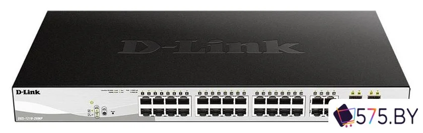 Управляемый коммутатор 2-го уровня D-Link DGS-1210-28MP/FL1A в магазине 575.by
