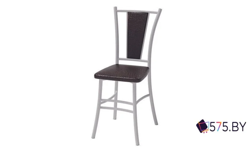 Стул ВВР Марсель (шоколад крокодил/белый, экокожа) в магазине 575.by
