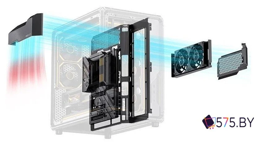 Корпус Jonsbo X400 (серый) в магазине 575.by