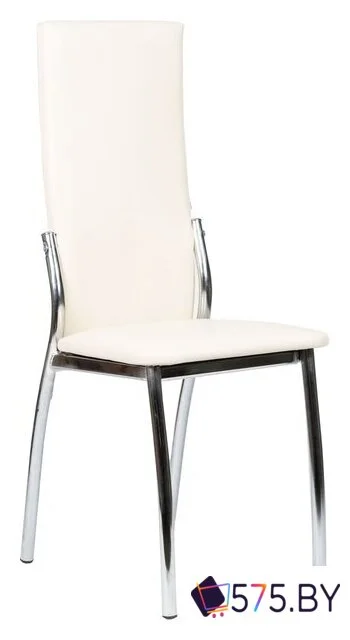 Стул ВВР Оскар (ваниль/хром, экокожа) в магазине 575.by