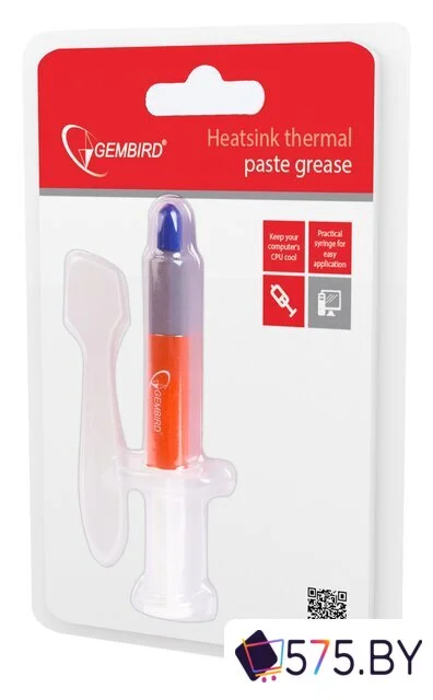 Термопаста Gembird TG-G3.0-01 (3 г) в магазине 575.by