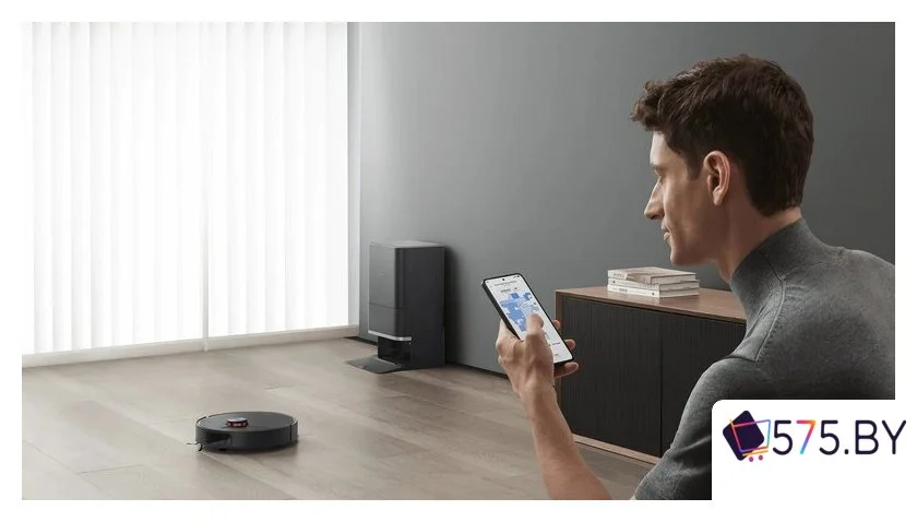 Робот-пылесос Xiaomi Robot Vacuum X20 Max D109GL (евровилка, черный) в магазине 575.by