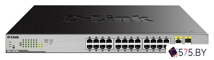 Неуправляемый коммутатор D-Link DGS-1026MP/B2A в магазине 575.by