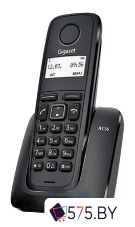 Радиотелефон Gigaset A116 (черный) в магазине 575.by