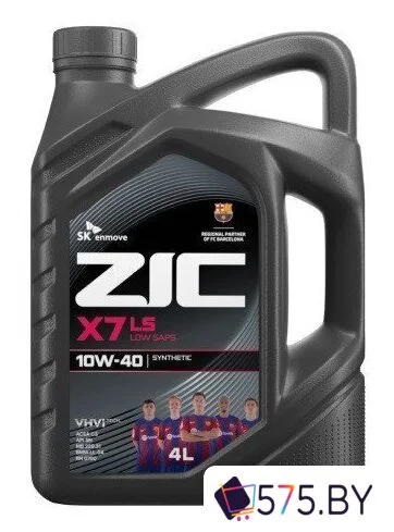 Моторное масло ZIC X7 LS 10W-40 4л в магазине 575.by