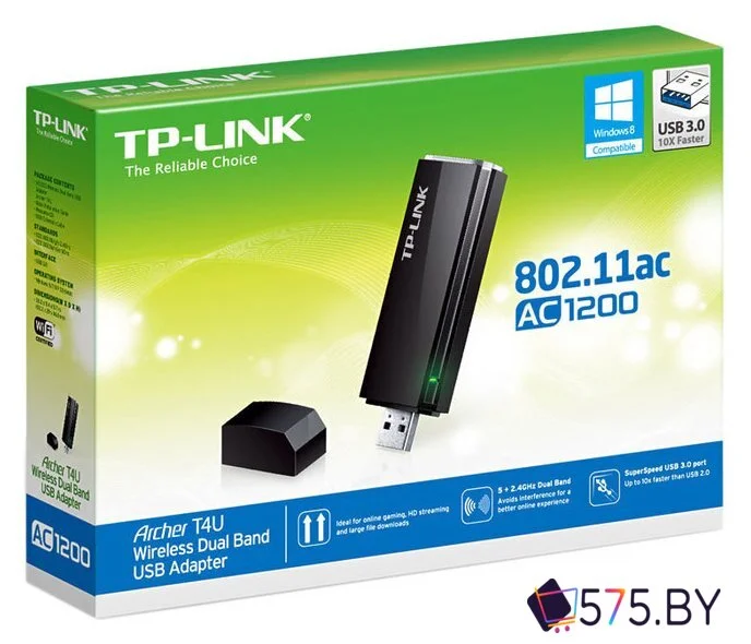 Wi-Fi адаптер TP-Link Archer T4U в магазине 575.by