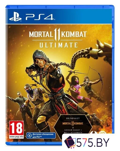 Игры для приставок PlayStation 4 Mortal Kombat 11 Ultimate в магазине 575.by