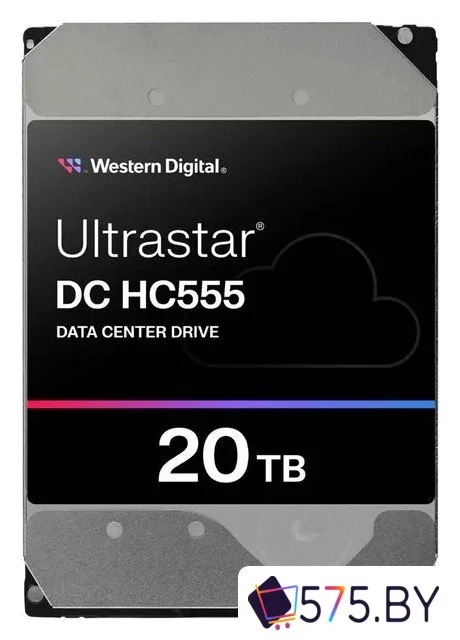 Жесткий диск WD Ultrastar DC HC555 20TB WUH722020CLE604 в магазине 575.by