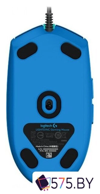 Игровая мышь Logitech G102 Lightsync (синий) в магазине 575.by