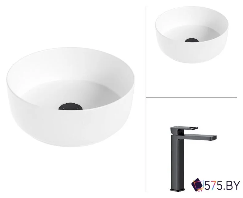Умывальник Lauter 21499-31 + Cascade 21СК0655BS в магазине 575.by