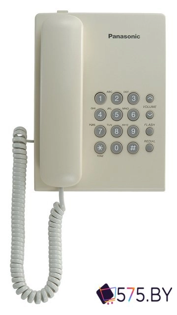 Проводной телефон Panasonic KX-TS2350RUB (черный) в магазине 575.by