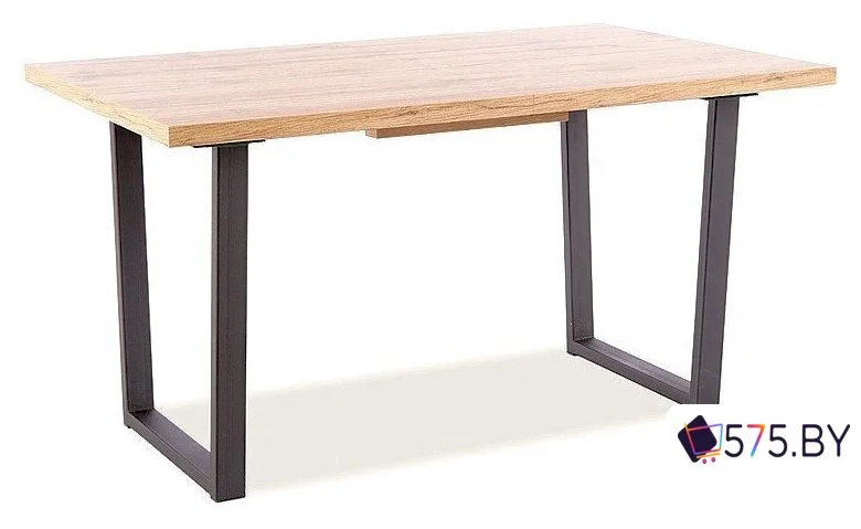 Кухонный стол Signal Vito VITODAC140 (дуб артизан/черный) в магазине 575.by