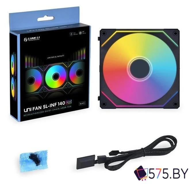 Вентилятор для корпуса Lian Li Uni Fan SL Infinity 140 G99.14SLIN1B.00 в магазине 575.by