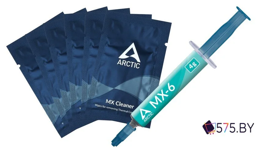 Термопаста Arctic MX-6 MX Cleaner ACTCP00084A (4 г) в магазине 575.by