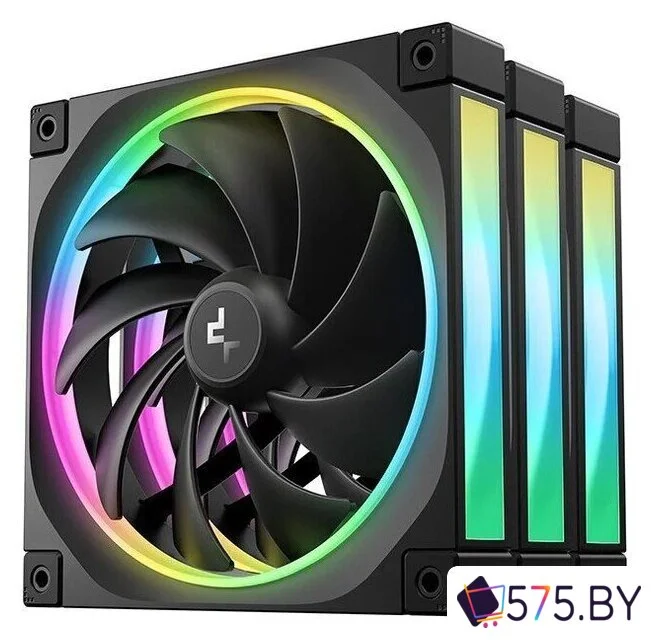 Комплект вентиляторов для корпуса DeepCool FL14 3 IN 1 R-FL14-BKAPN3-G в магазине 575.by