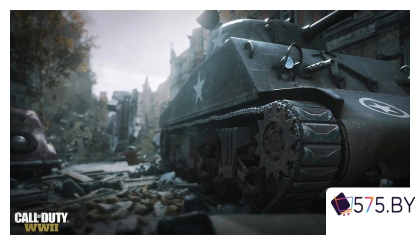 Игры для приставок PlayStation 4 Call of Duty: WWII (без русской озвучки) в магазине 575.by