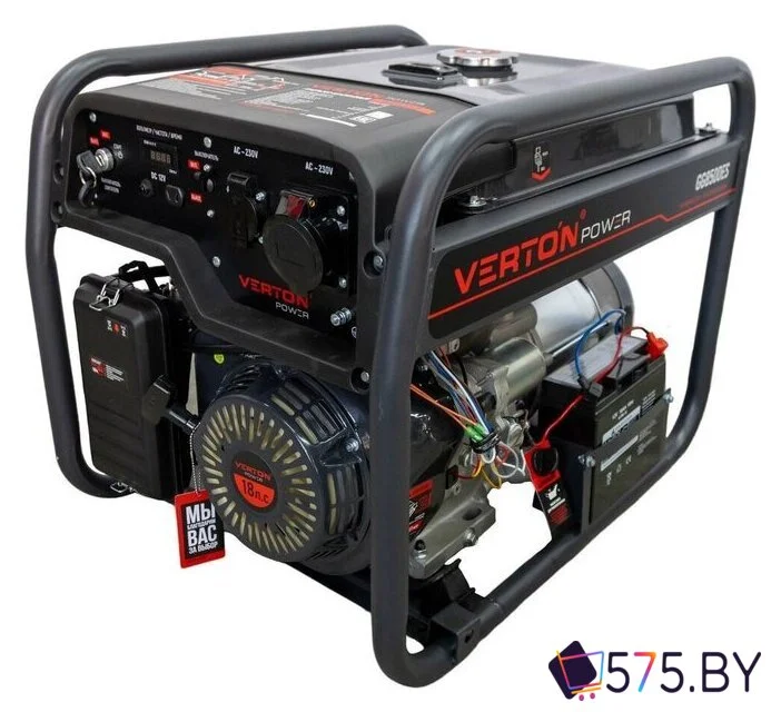 Бензиновый генератор Verton Power GG8500ES в магазине 575.by