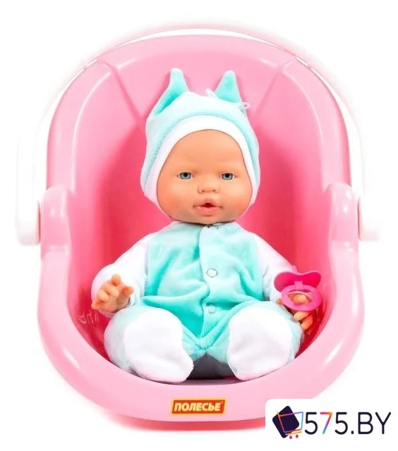 Пупс Полесье Веселый с соской и переноской 86761 в магазине 575.by