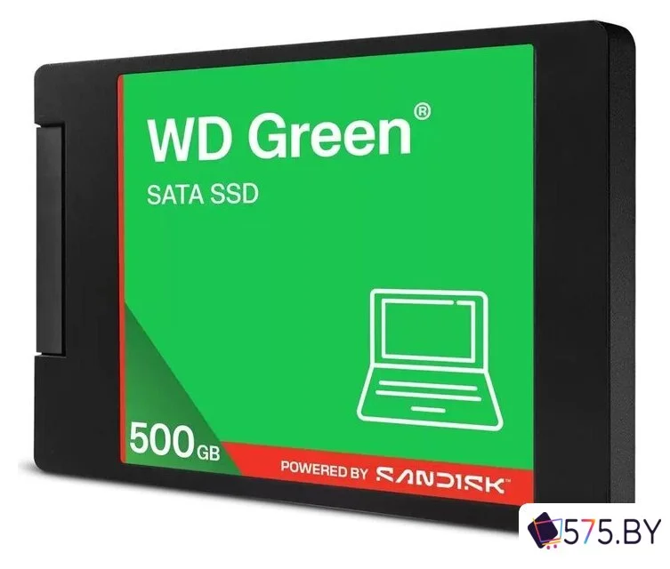 SSD WD Green 500GB WDS500G5G0A в магазине 575.by