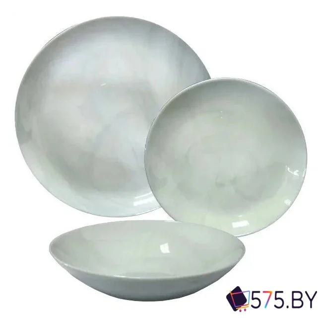 Набор тарелок Luminarc Diwali Marbre Q0216 (18шт) в магазине 575.by